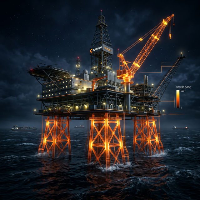Offshore Platform Stress Analysis