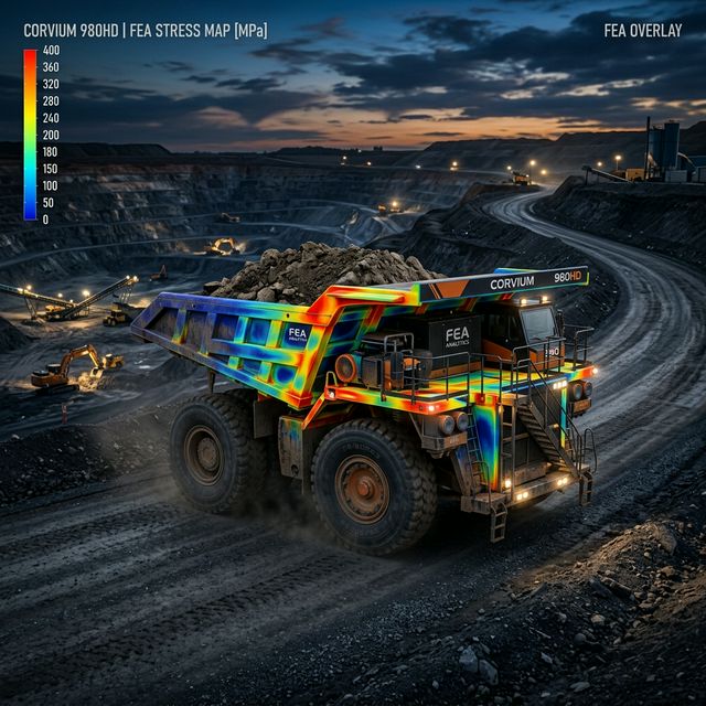 Mining Haul Truck Stress Analysis